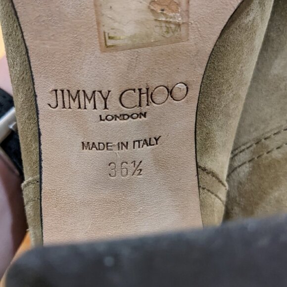 JIMMY Choo | Dart Suede Biker Buckle Bootie - Picture 8 of 8